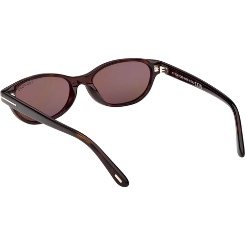 Tom Ford Chloe-02 FT1310 52E Kad�n G�ne� G�zl��� Dark Havana Oval