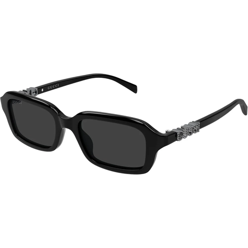 Gucci GG2152S 006 Black Grey Rectangle Kadin Gunes Gozlugu
