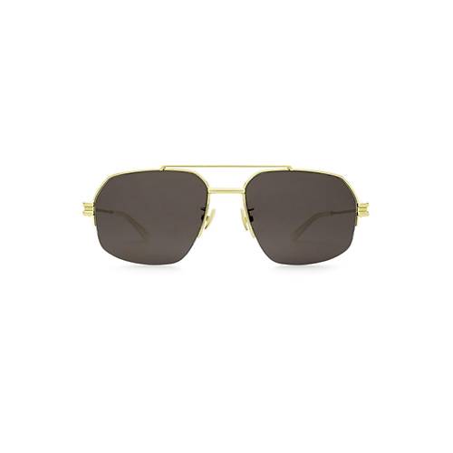 BOTTEGA VENETA BV1127S 002 GOLD UNISEX GNE GZL