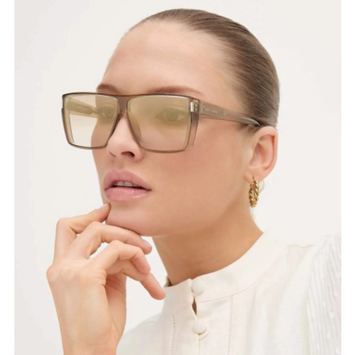 Saint Laurent SL 756 003 Sar� Kahverengi Unisex G�ne� G�zl���