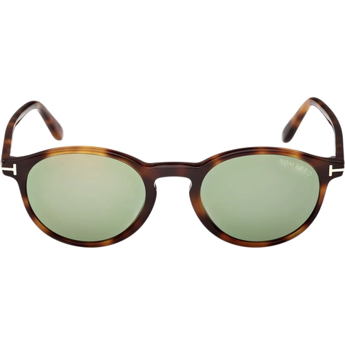 Tom Ford Prescott-02 FT1331 53N Erkek G�ne� G�zl��� Blonde Havana