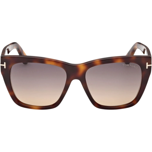 Tom Ford Flynn-02 FT1343 53B Kad�n Butterfly G�ne� G�zl��� Havana