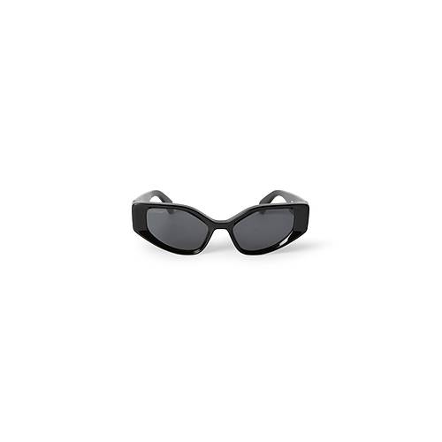 OFF WHITE Memphs Sunglasses Black Dark Grey