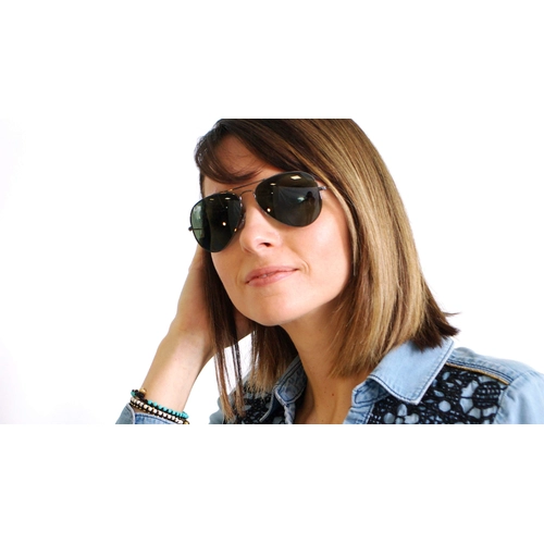 Ray-Ban Aviator RB3025 W0879 Gri Ye�il Unisex G�ne� G�zl���