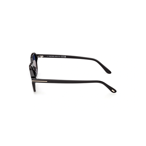 Tom Ford Joey-02 TF1301 01V Parlak Siyah Mavi Unisex G�ne� G�zl���