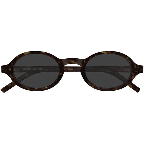 Saint Laurent SL M161 002 Havana Grey Unisex Gunes Gozlugu