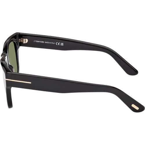 Tom Ford Finn-02 FT1304 01N Erkek G�ne� G�zl��� Siyah Oversize