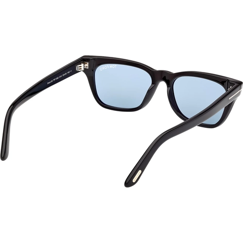 Tom Ford Penn-02 FT1362 01V Unisex G�ne� G�zl��� Siyah Mavi Lens