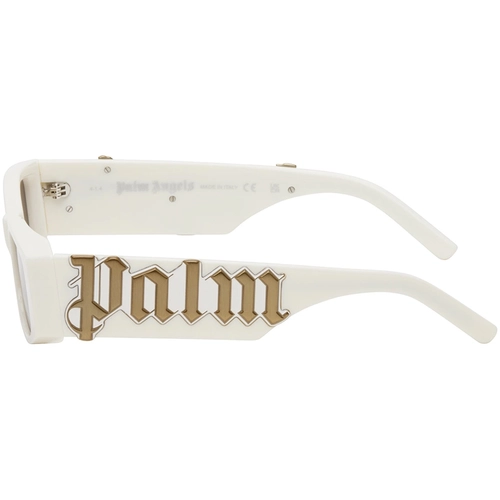 Palm Angels Angel Sunglasses Whte Brown