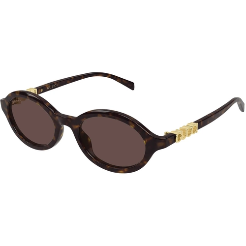 Gucci GG2153S 002 Havana Brown Oval Kadin Gunes Gozlugu