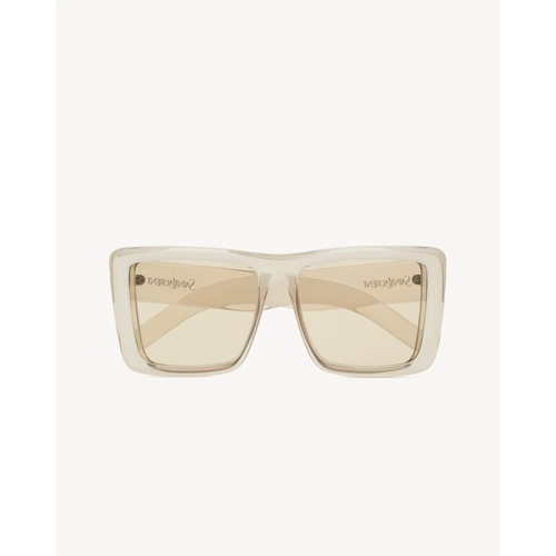 Saint Laurent SL 900 HOWL 002 Cream Women Square Gunes Gozlugu