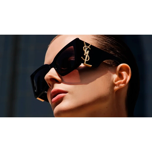 Saint Laurent SL M119 Blaze 001 Siyah Kad�n G�ne� G�zl���