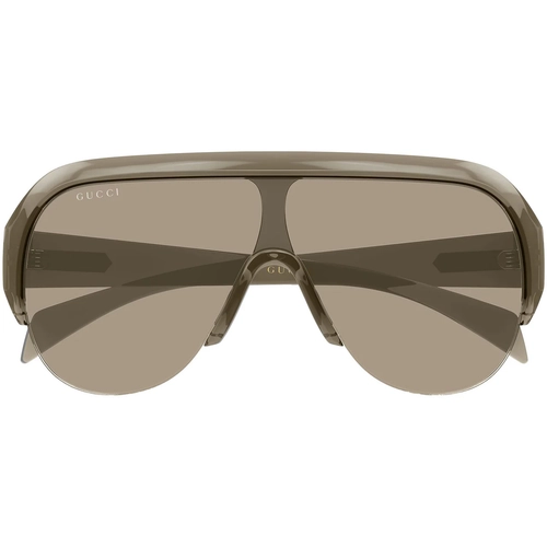 Gucci GG2023S 005 Transparent Brown Shield Kad�n Gunes Gozlugu
