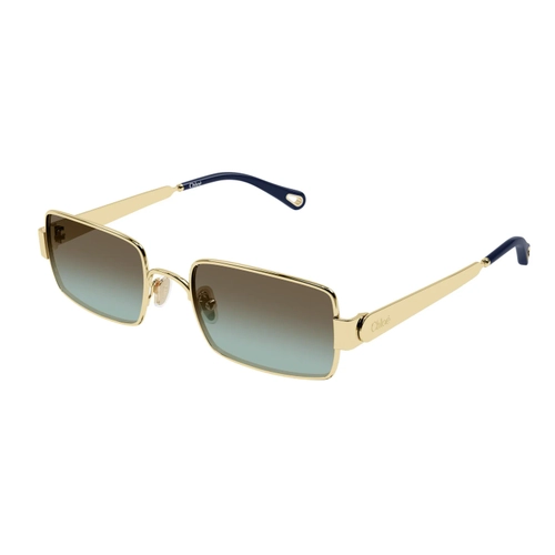 Chloe CH0354S 003 Gold Navy Kadin Gunes Gozlugu
