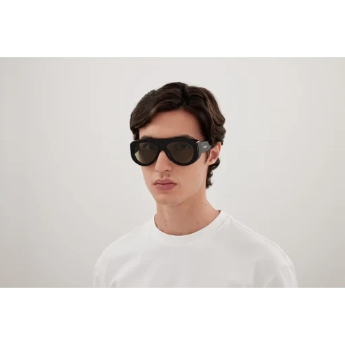 Bottega Veneta BV1362S 006 Siyah Ye�il Unisex G�ne� G�zl���