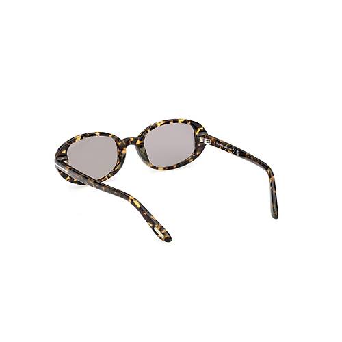 Tom Ford Iggy TF1364 55C Tokyo Havana Smoke Mirror Oval Kadin Gunes