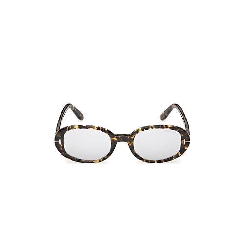 Tom Ford Iggy TF1364 55C Tokyo Havana Smoke Mirror Oval Kadin Gunes