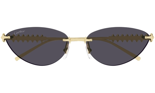 CARTIER CT0543S 002 Gold Grey Gne Gzl