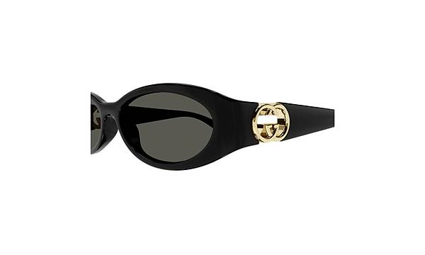 GUCCI 1660S 001 54 Siyah Kadn Gne Gzl