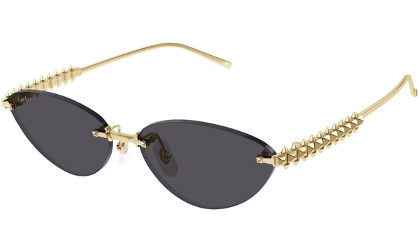 CARTIER CT0543S 002 Gold Grey Gne Gzl