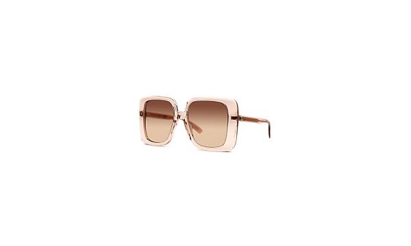 Gucci GG 1314S 005 55 Kadn effaf Kahverengi Gne Gzl