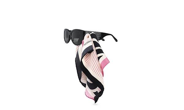 LINDA FARROW DEBBIE D-FRAME CRYSTAL GNE GZL