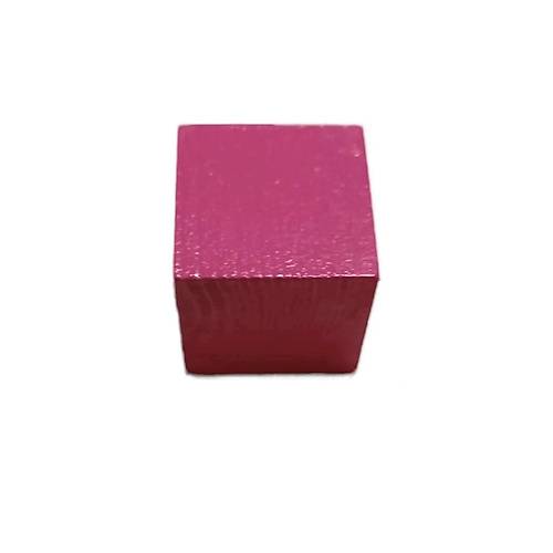 TAHTAKY Renkli Ahap Kp 4x4x4 cm Pembe