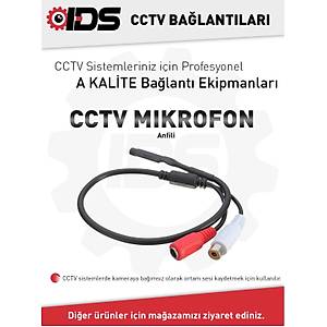 A KAL�TE CCTV KAMERA M�KROFONU - HAZIR JACKLI - G�VENL�K KAMERASI S�STEMLER�