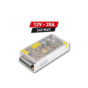 IDS - 12V 20A METAL KASA ADAPT�R - PROFESYONEL A KAL�TE TAM Y�K