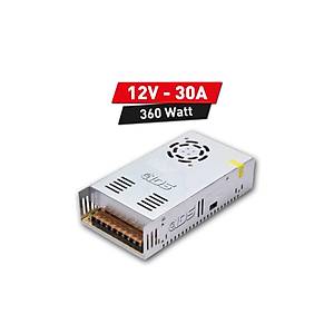 IDS - 12V 30A FANLI METAL KASA ADAPT�R - PROFESYONEL A KAL�TE TAM Y�K