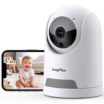 1080P FULLHD - HAREKETL� KABLOSUZ G�VENL�K KAMERASI - BEBEK KAMERASI - 360 DERECE G�R��