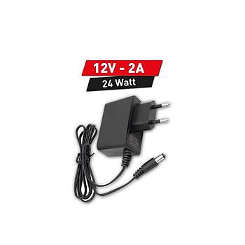 IDS - 12V 2A ADAPT�R - PROFESYONEL A KAL�TE TAM Y�K