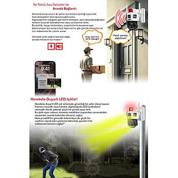IDS -14MP - GECE GRL - 10X ZOOM - SOLAR KAMERA - GNE EJERJL KAMERA - 360 - GVENLK KAMERASI