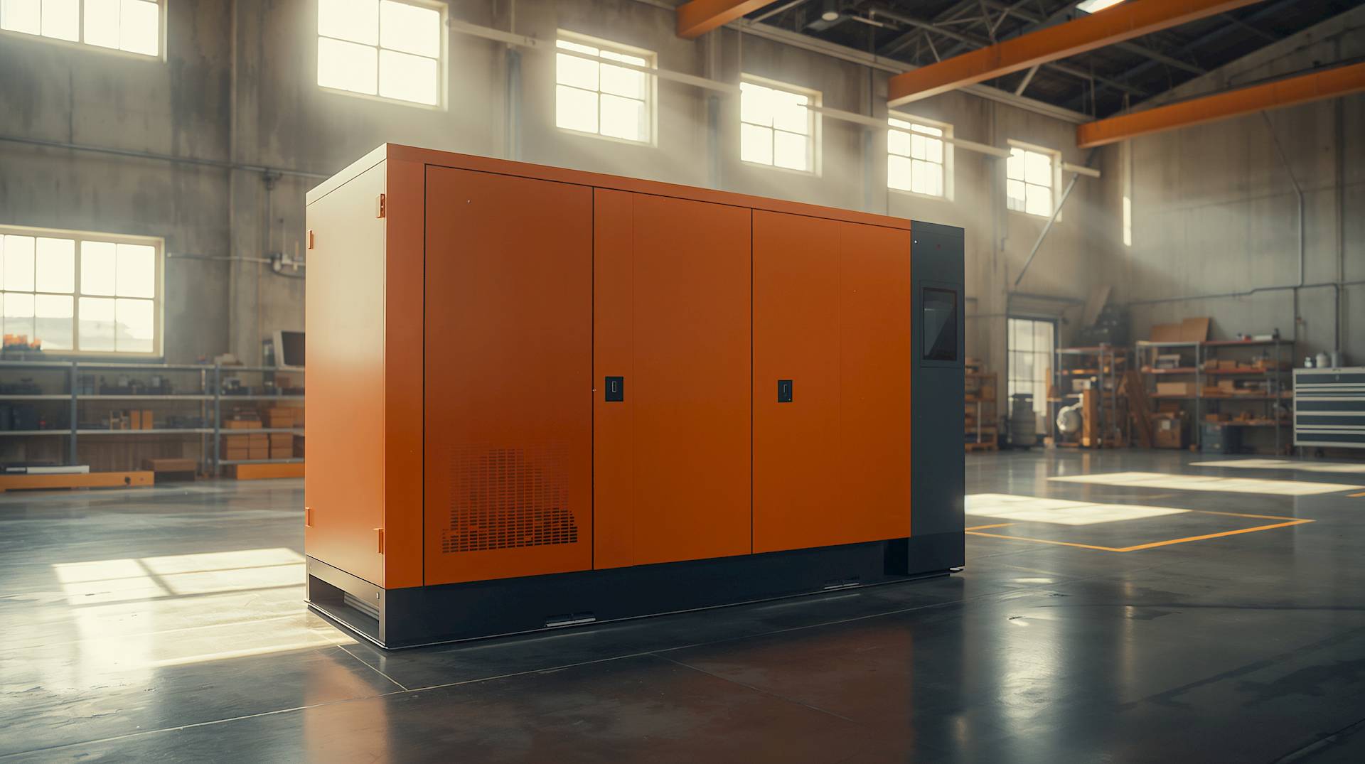 End�striyel kompres�r sistemleri