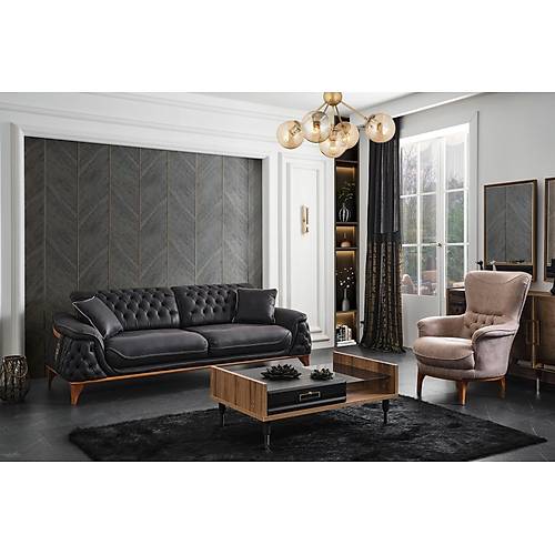 Lotus Nubuk-ON Koltuk Takm