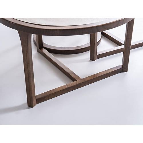 620 Traverten Orta Sehpa