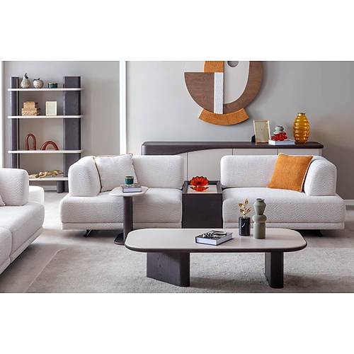 Matilda Koyu Ceviz-MS Koltuk Takm