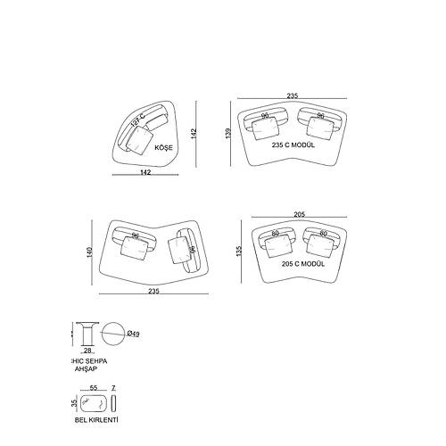 Morphose-BMN K��e Koltuk