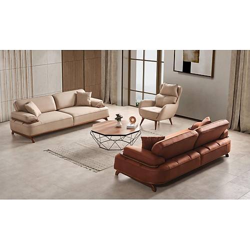 Banco Nubuk-MOLL Koltuk Takm