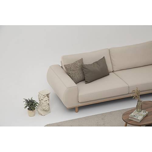 Ared Krem-BRT Koltuk Takm