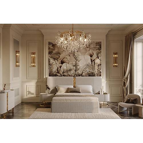 Lyon Krem Premium-�S Yatak Odas�