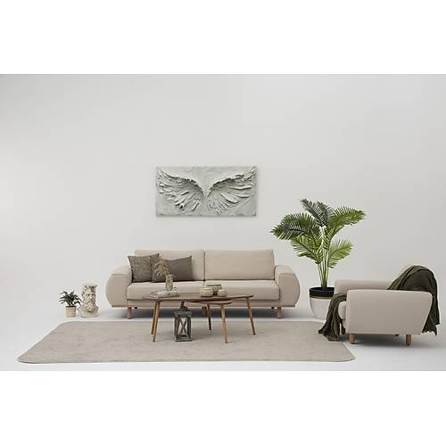 Ared Krem-BRT Koltuk Takm