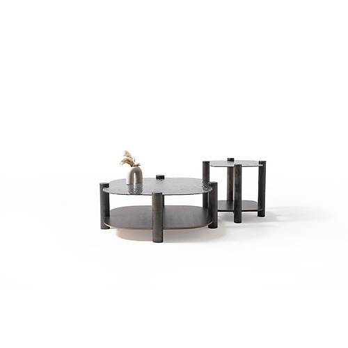 974 Siyah Orta Sehpa