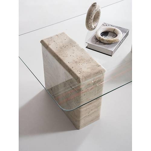 945 Traverten Orta Sehpa