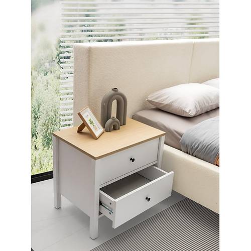 Mona Beyaz Mee Yatak Odas