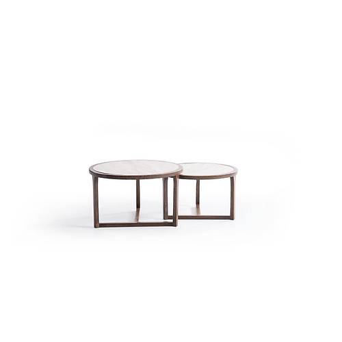 620 Traverten Orta Sehpa