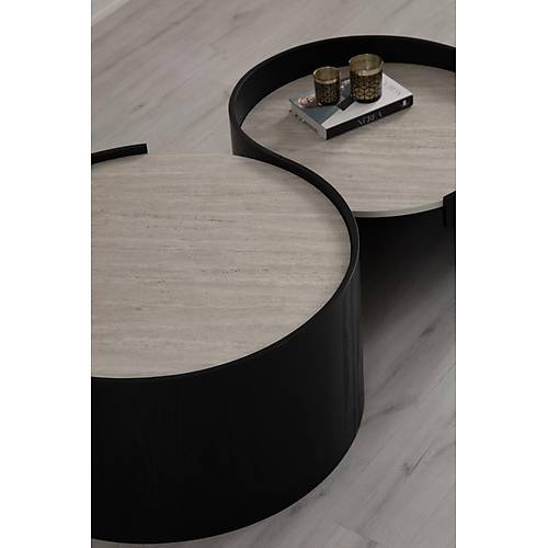 Atlantis Siyah-TB Orta Sehpa