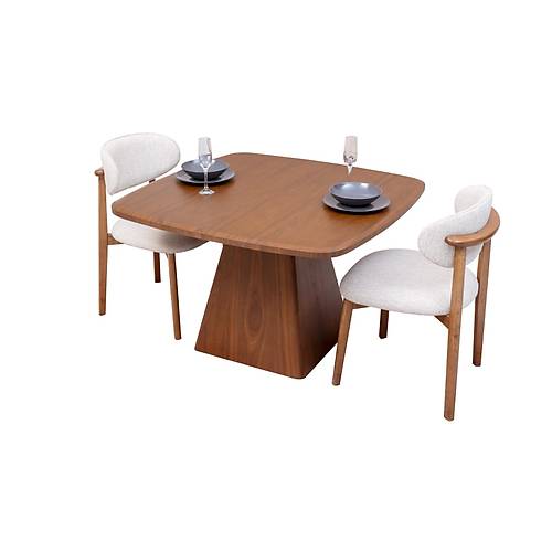 Berlin Kare-ANK Masa & Sandalye