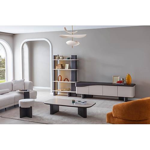 Matilda Koyu Ceviz-MS Koltuk Takm