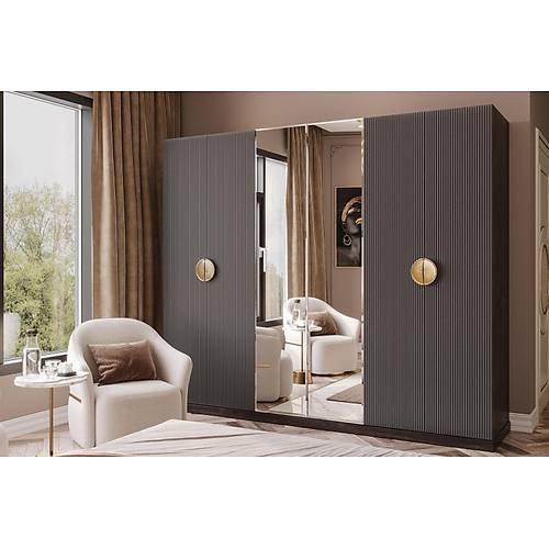 Madrid Antrasit Premium-�S Yatak Odas�